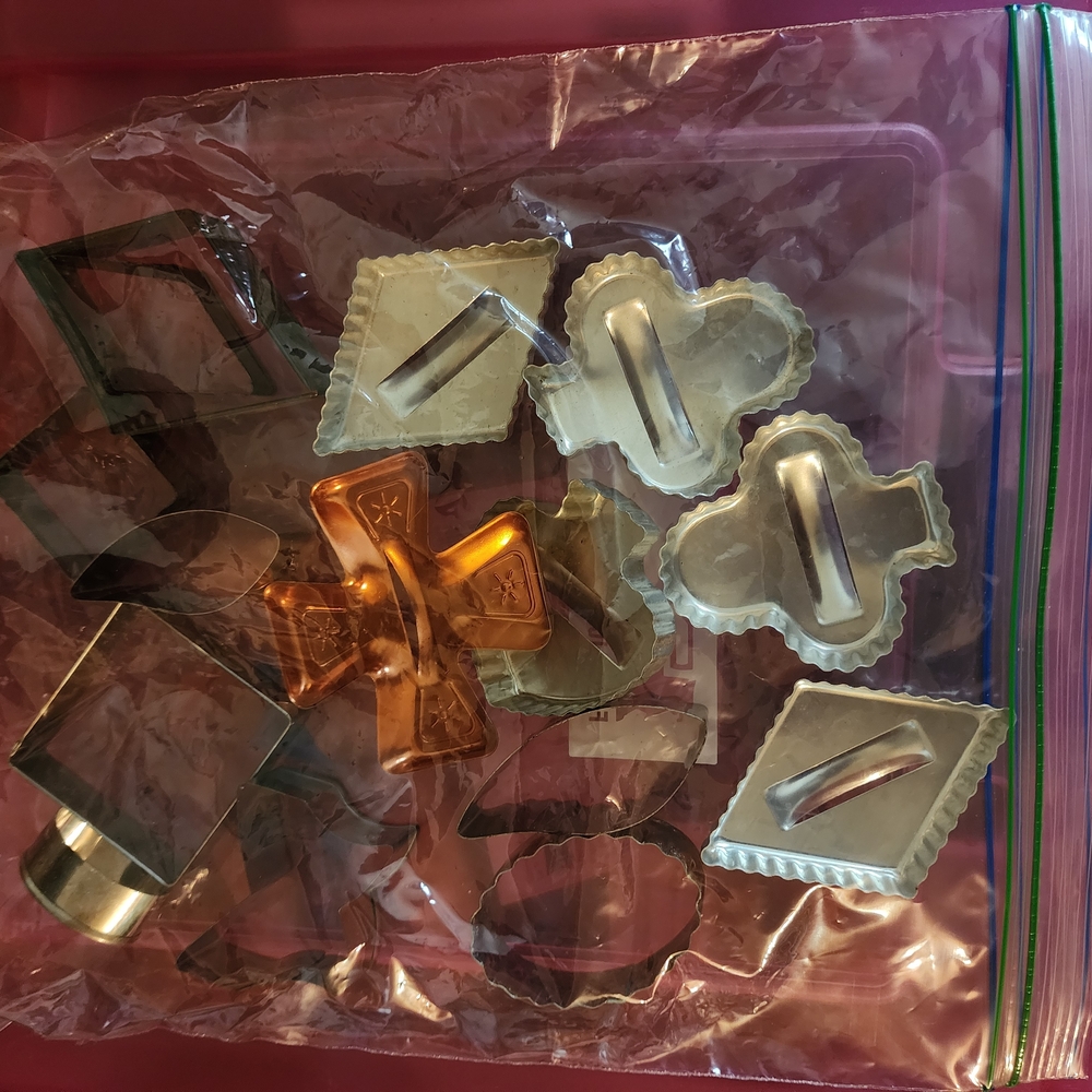 Assorted Metal Cookie Cutters